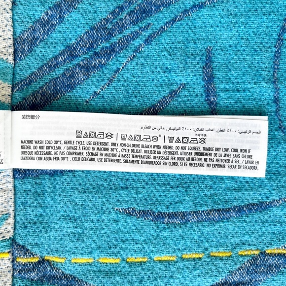 Disney Parks Lilo & Stitch Woven Throw Blanket Plaid Manta NWOT - Picture 13 of 15